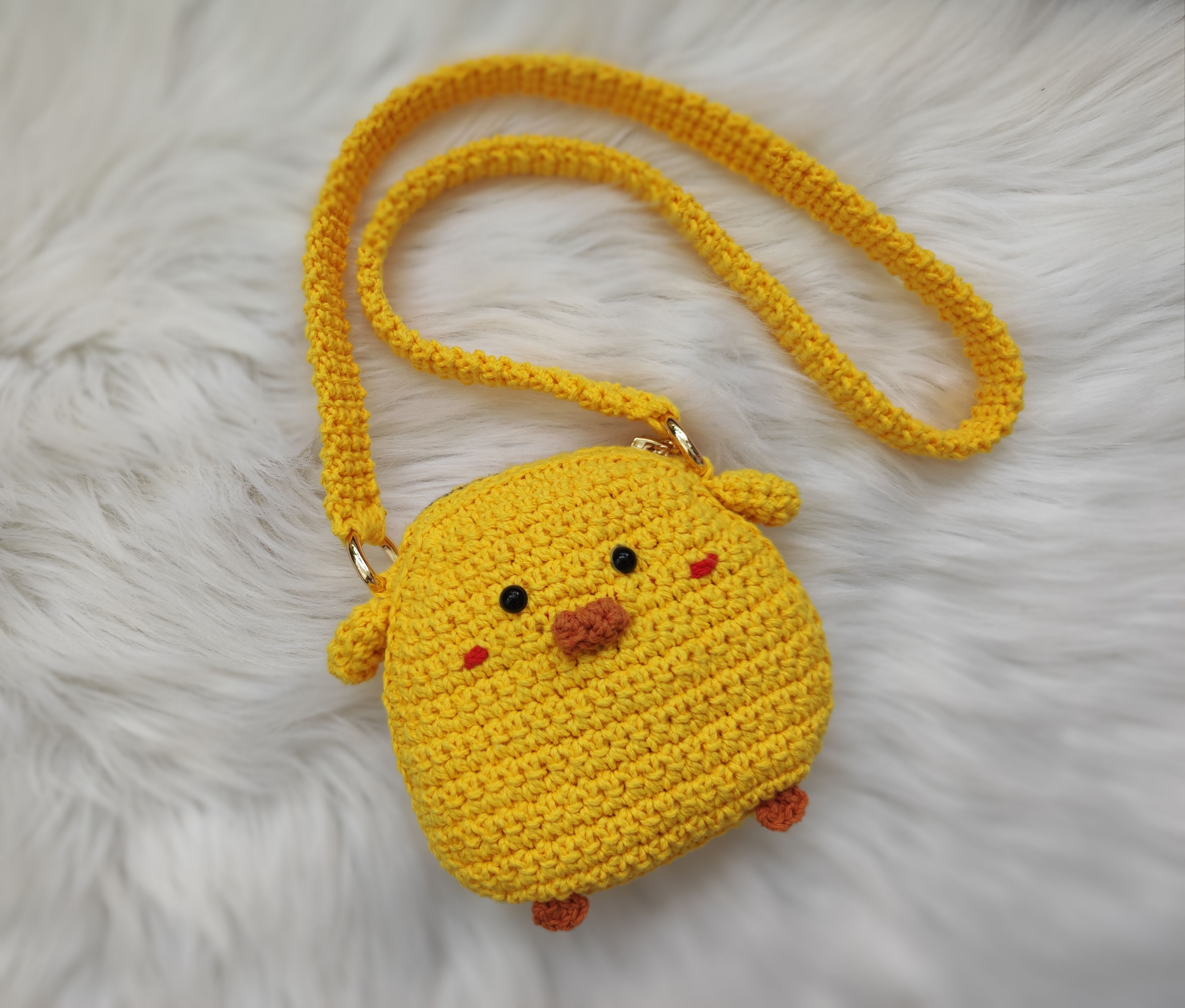 Cute chicken mini cross bag